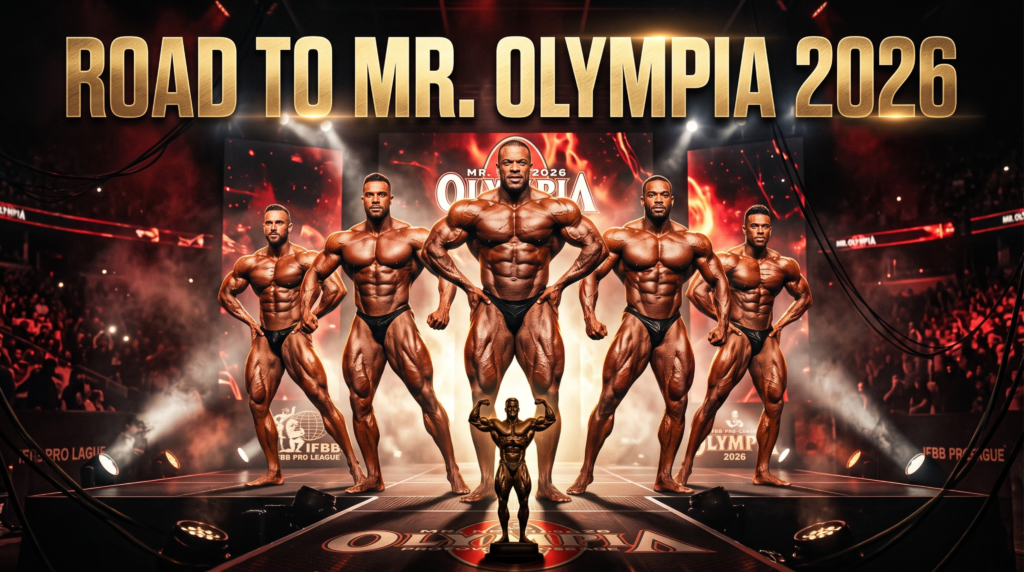 Get the latest 2026 Mr. Olympia updates, including event dates, Las Vegas venue, official schedule, host hotel, World Fitness Expo, and more.
